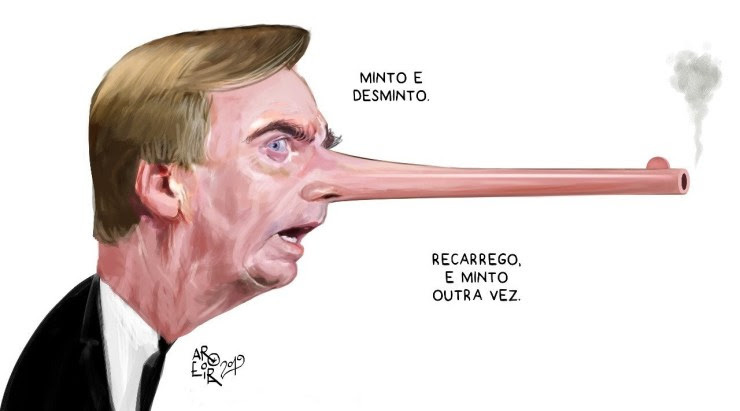 Bolsonaro fez 12 declarações falsas no debate