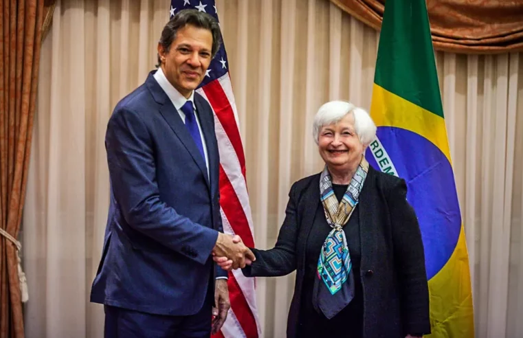 Yellen: “Brasil será fundamental em sua presidência do G20 no próximo ano”