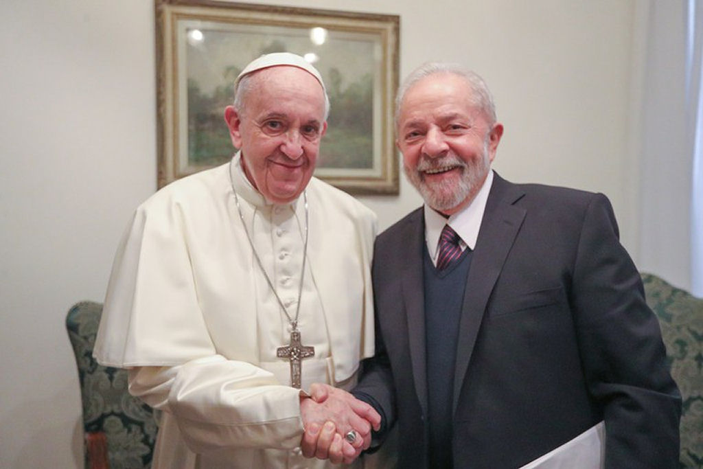 Lula se reunirá com Papa Francisco na Itália na próxima semana