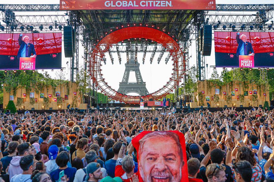 Lula em Paris: “Não foram os povos africanos ou latino-americanos que poluíram o mundo”