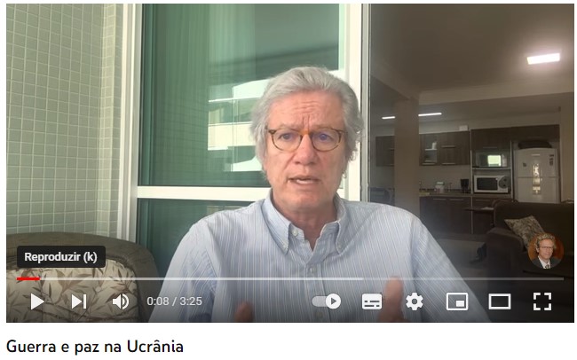 Guerra e paz na Ucrânia, assista ao vídeo.