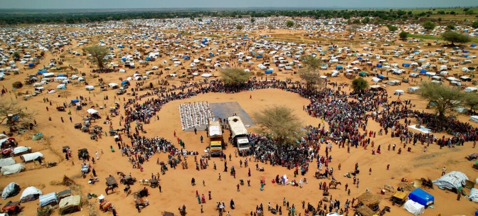 Mais de três milhões de pessoas foram deslocadas devido à guerra no Sudão