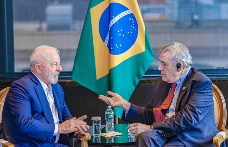 Encontro Lula-Zelenski não é nossa agenda principal em NY, diz Celso Amorim