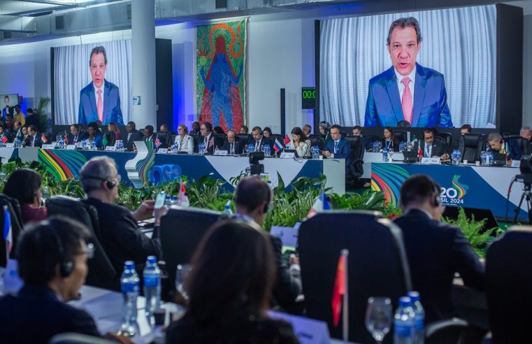 Haddad no G20: Bilionários devem pagar sua parcela justa de impostos