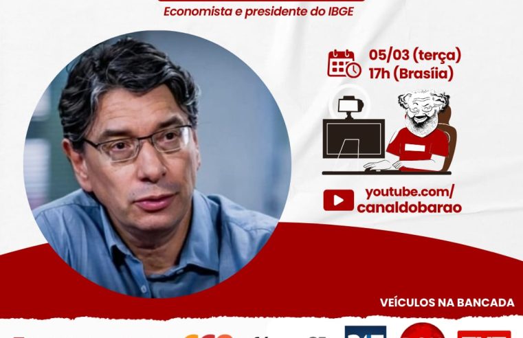 Barão entrevista: Márcio Pochmann debate rumos do IBGE na 3a.f