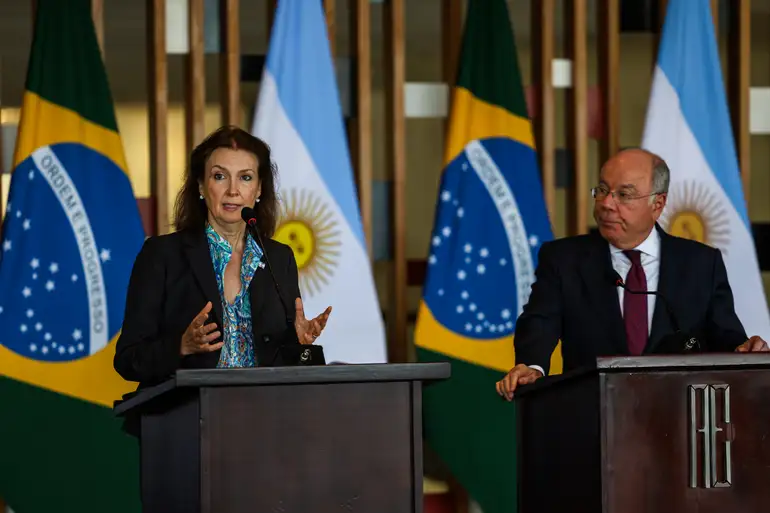 Chanceler da Argentina defende “manter a relevância do vínculo estratégico” com o Brasil