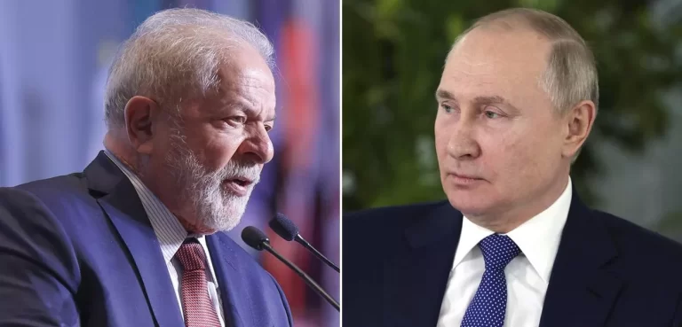 Lula conversa com Putin e defende presença da Rússia em negociação com Ucrânia