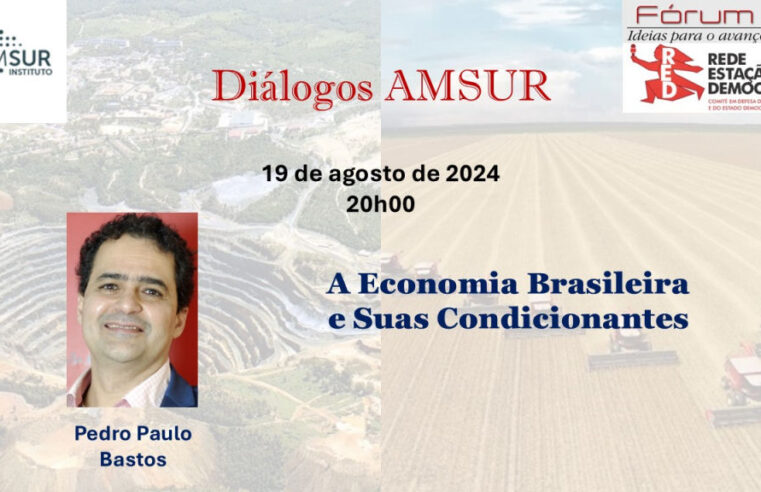 Diálogo AMSUR: A economia brasileira e suas condicionantes