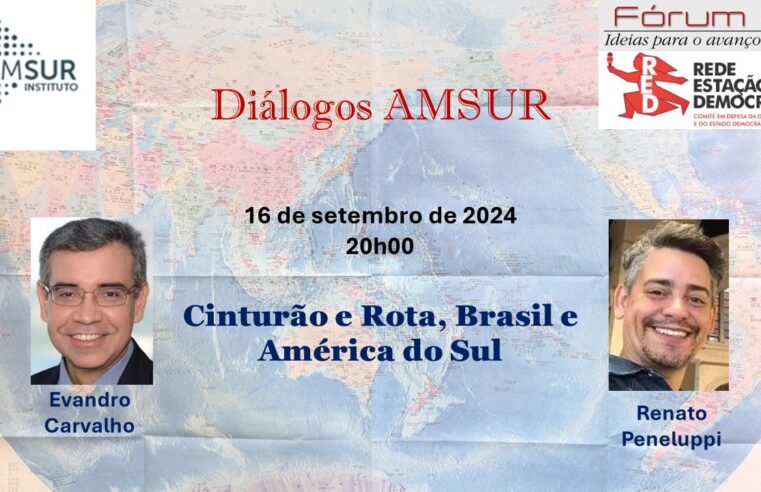 AMSUR: Cinturão e Rota, Brasil e América do Sul