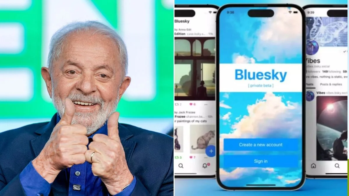 Bluesky, rival do X, ganha 2 milhões de usuários brasileiros