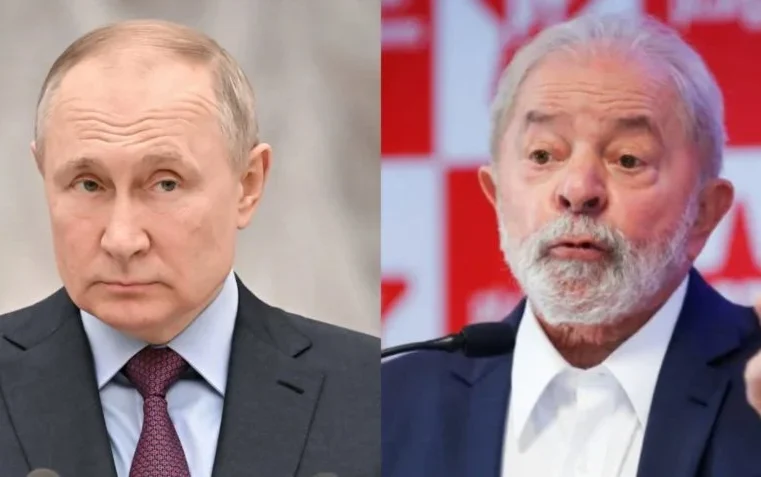 Putin liga para Lula e trata de proposta de paz para a Ucrânia