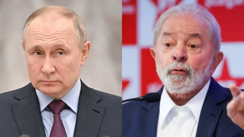 Putin liga para Lula e trata de proposta de paz para a Ucrânia